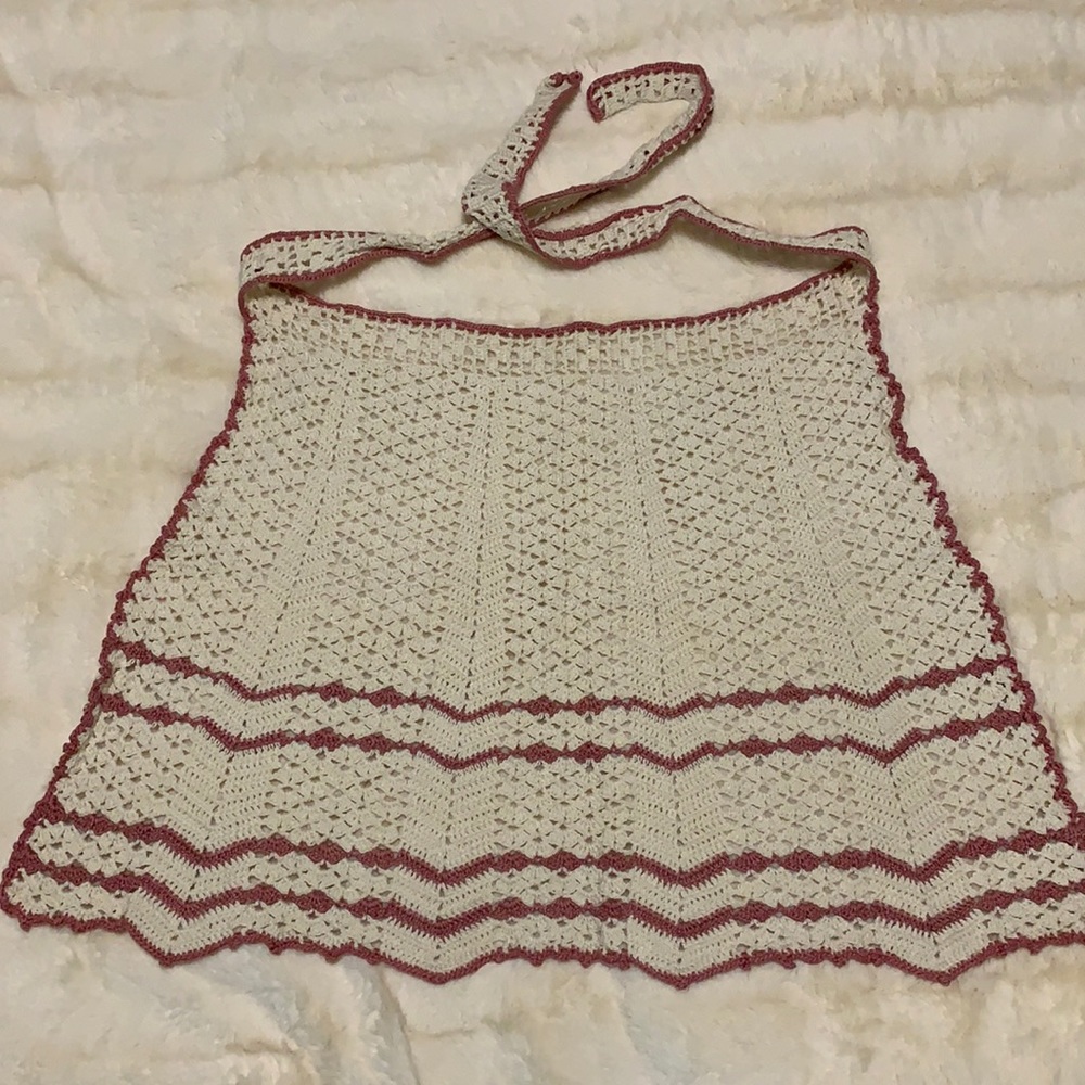 Crocheted Apron Vintage